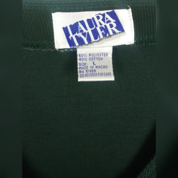 Vintage Laura Tyler oversized button top - Picture 6 of 6